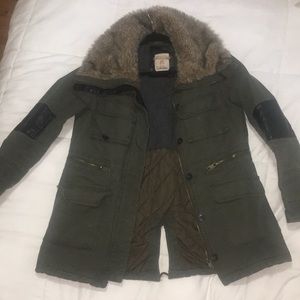 Winter Army Insulated Parka